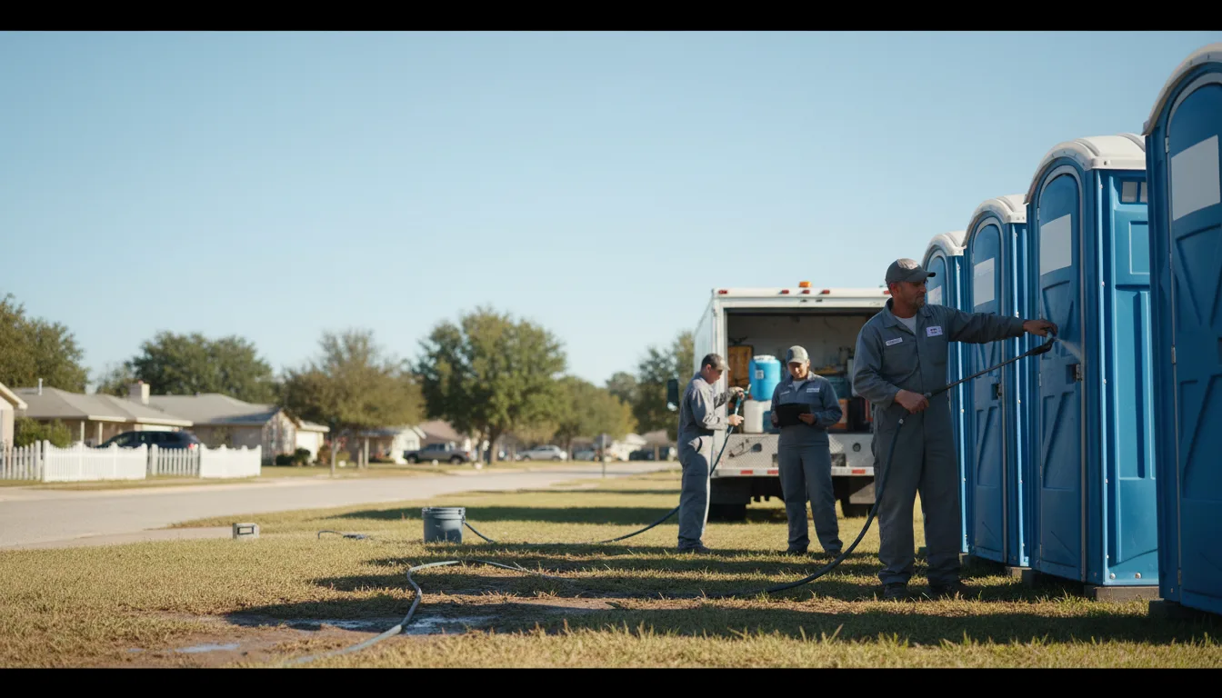 Long-Term Portable Toilet Rental in Rustburg, VA near me